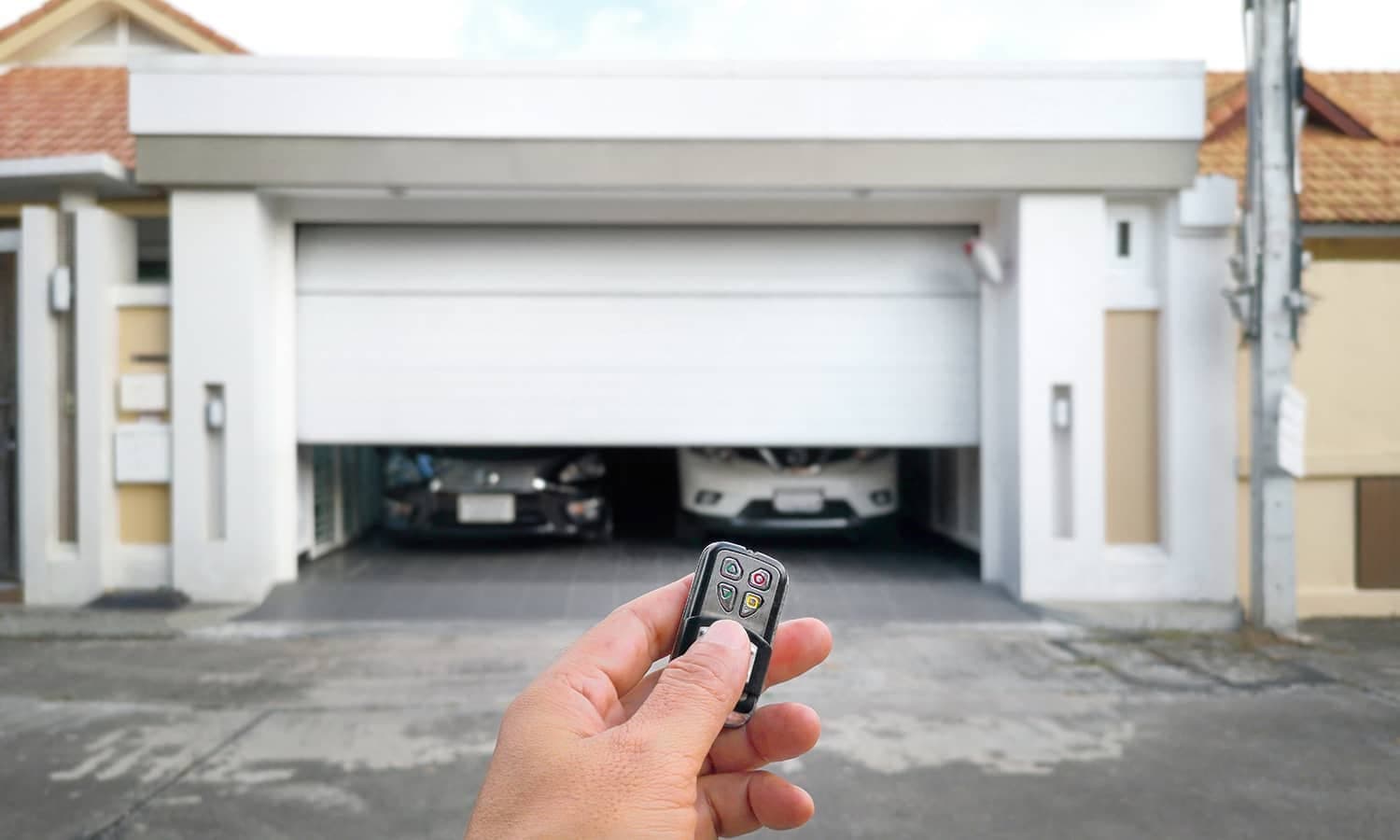 Emergency garage door service