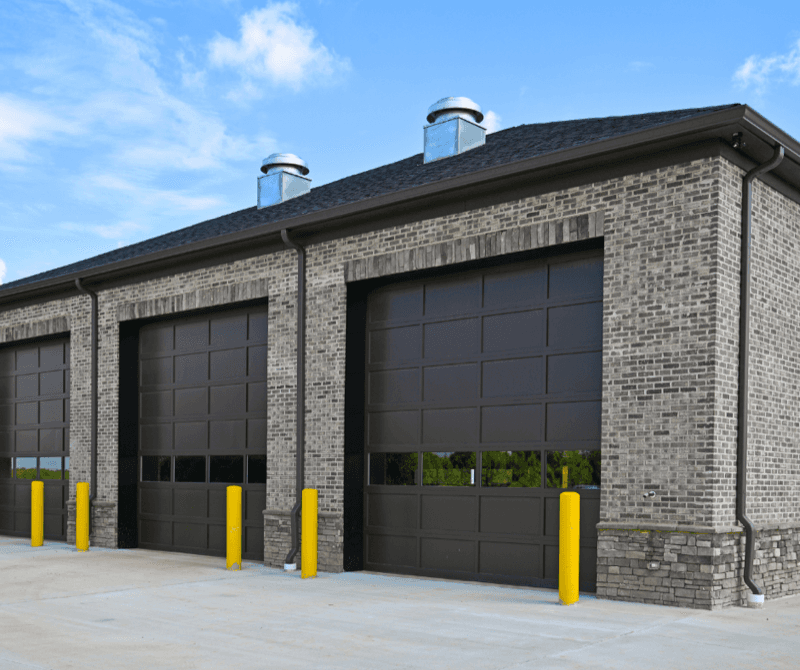 Commercial garage door service in Centennial