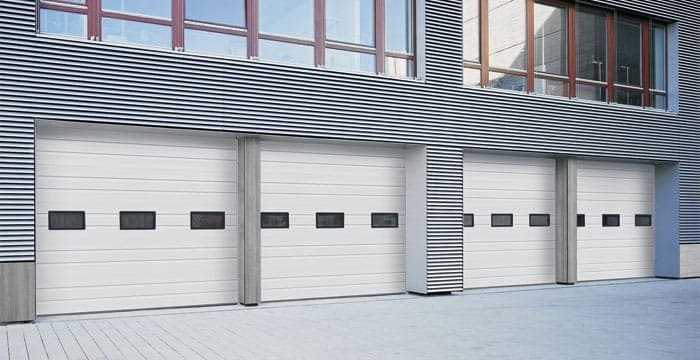 Garage door commercial parts and service